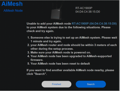 RT-AC88U with Merlin adding Node error.png