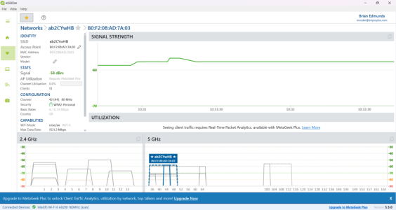 FRITZ!Box 5G Analysis (When connected to 5G band).png